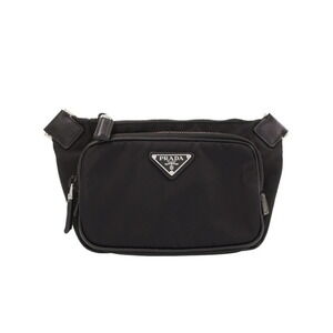 PRADA Re Saffiano Leather Shoulder Bag Body